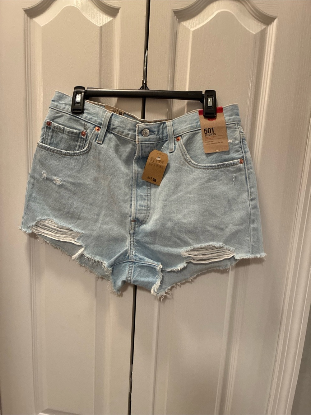 Levi’s ladies 501 high rise shorts size 33